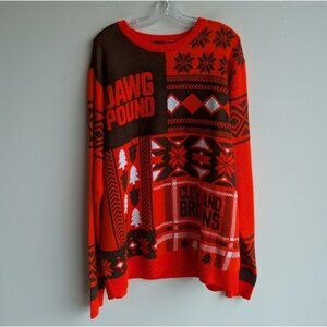 Cleveland Browns Dawg Pound Ugly Christmas Sweater